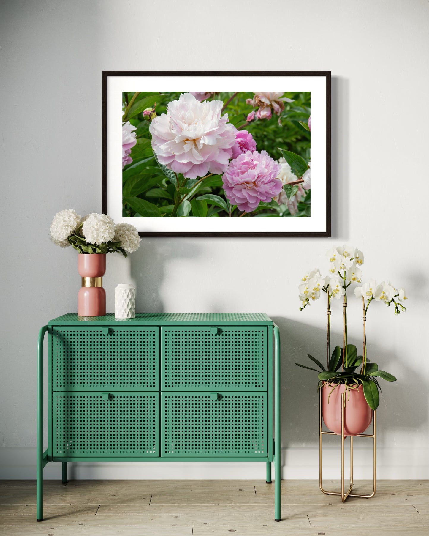 Pink and White Heritage Peony