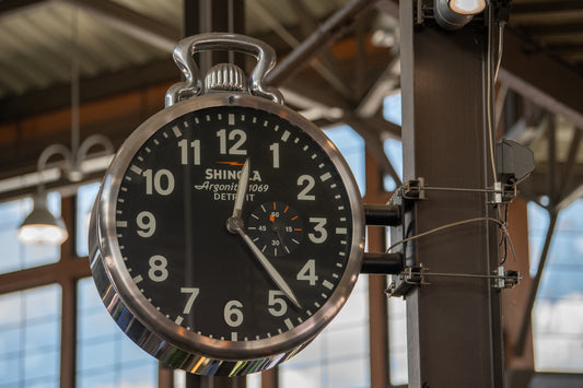 Eastern Market Shinola Clock
