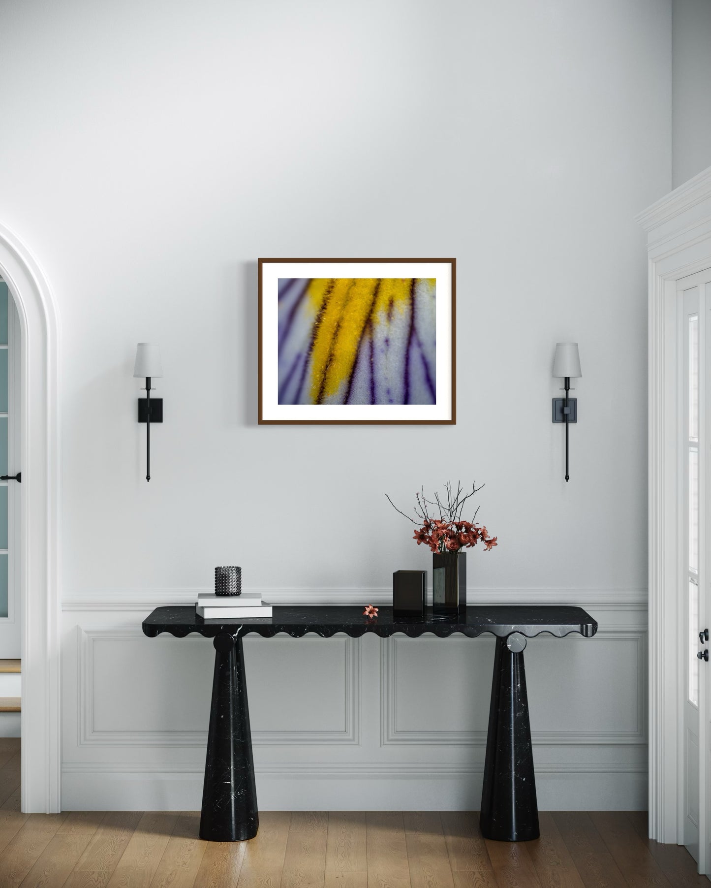 Northern Blue Flag Iris Flower Objective